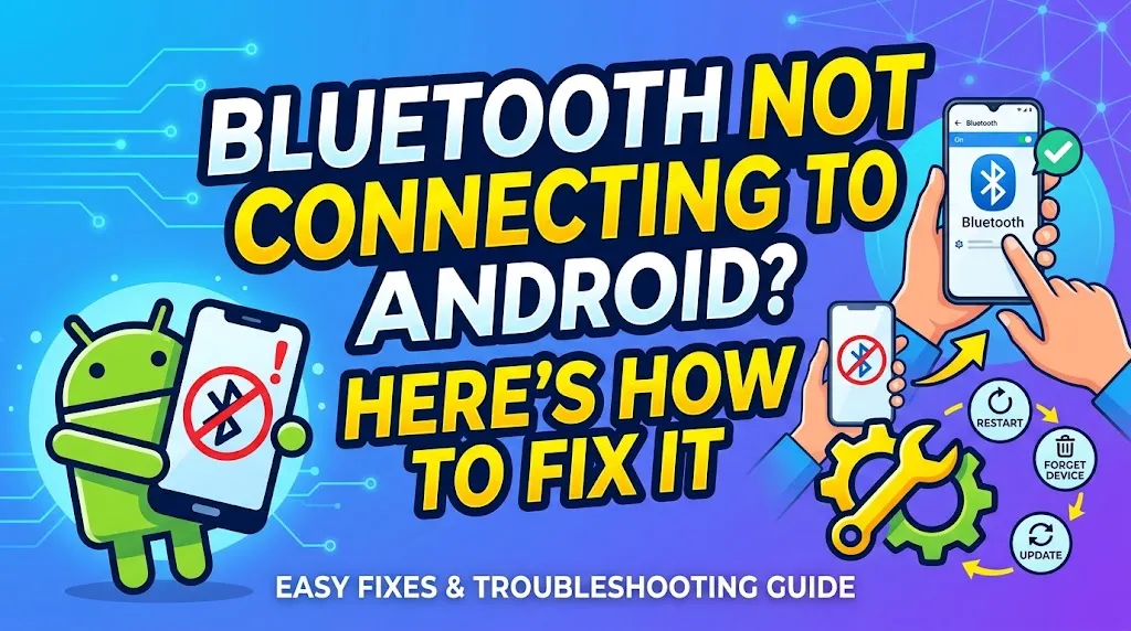 Bluetooth Not Connecting to Android? Here's How to Fix It