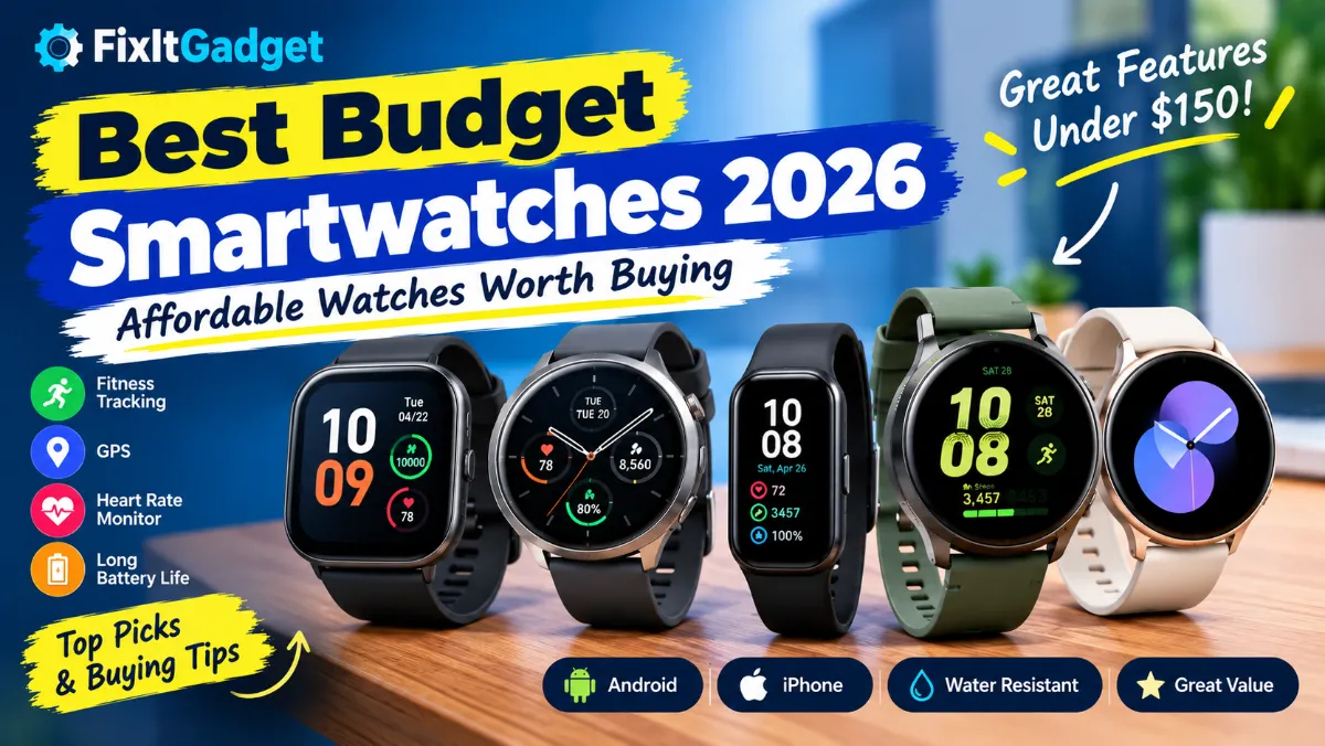 Best Budget Smartwatches 2026: Affordable Watches Worth Buying